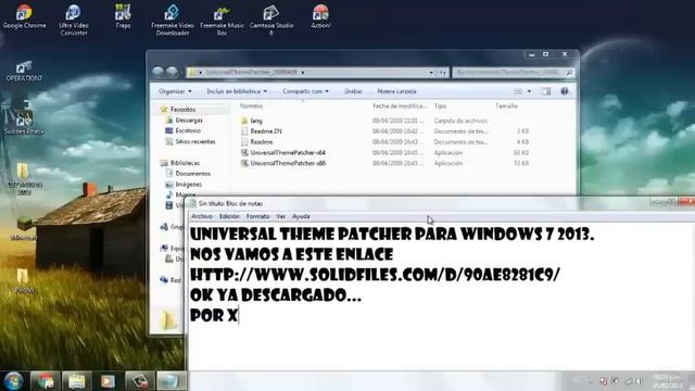 UNIVERSAL THEME PATCHER PARA WINDOWS 7 2014 ENERO смотреть онлайн