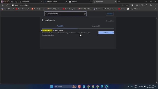 How to Enable Dark Theme on All Websites in Microsoft Edge смотреть онлайн