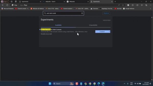 How to Enable Dark Theme on All Websites in Microsoft Edge
