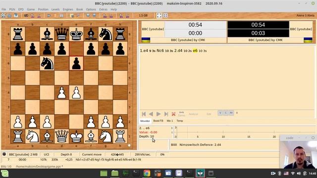 66-Bitboard CHESS ENGINE in C handling TIME CONTROLS (forked from VICE by BluefeverSoftware) смотреть онлайн