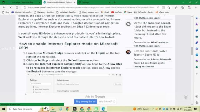 How to open Internet Explorer instead of Edge?#edge смотреть онлайн