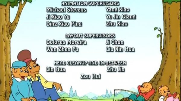 The Berenstain Bears Original 2002 PBS Closing Credits