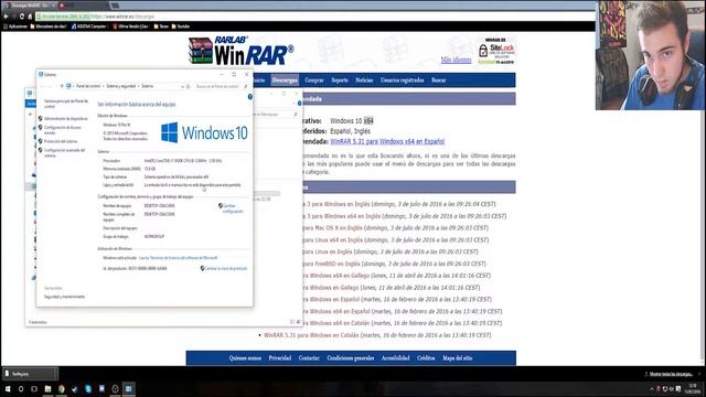 Winrar 64 y 32 bits para windows 7,8,8 1 y 10 + crak gratis смотреть онлайн