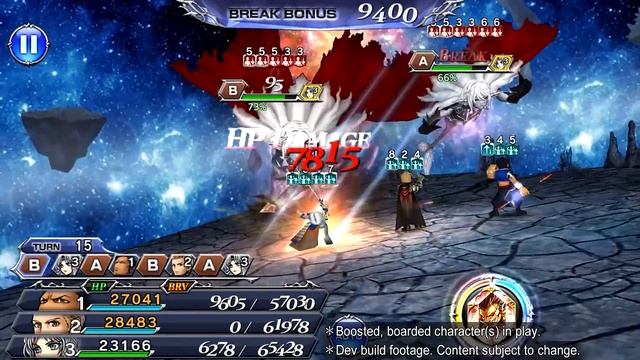 dissidia final fantasy opera omnia Gabranth LD showcase Google play смотреть онлайн