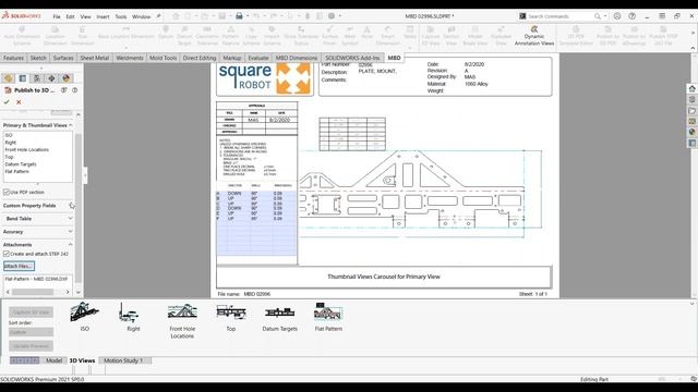 Product Showcase: SOLIDWORKS MBD смотреть онлайн