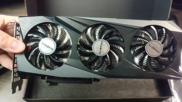 RTX3050 Gigabyte Gaming OC 8Gb - Распаковка и тест