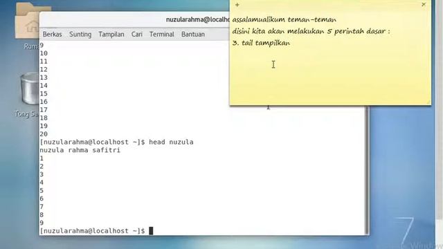 Tugas sistem operasi Menampilkan file dalam centos OS cat, head, tail,less dan more смотреть онлайн