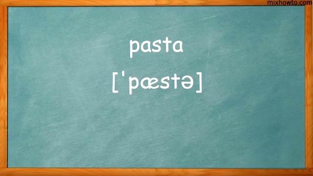 Учим английские слова, тема: Еда #4