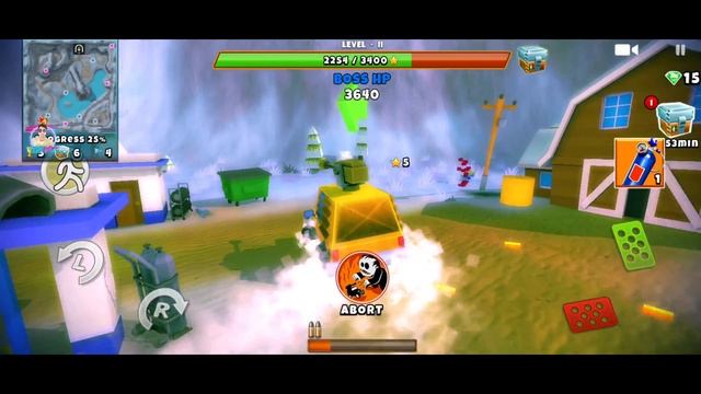 Yellow Car In Frozen Lake | Zombie Offroad Safari (DogByte Games) Android Gameplay HD смотреть онлайн