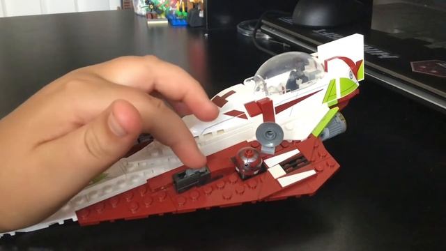 Lego Star Wars obi wan’s star fighter review смотреть онлайн