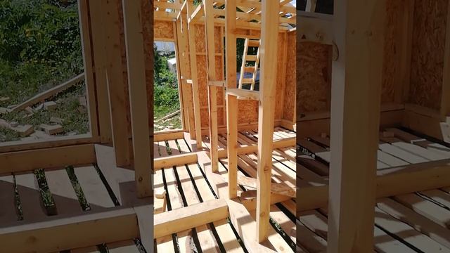 каркасный дом - размеры дома смотреть онлайн