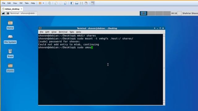 Mount and Unmount VMware Shares on Linux смотреть онлайн