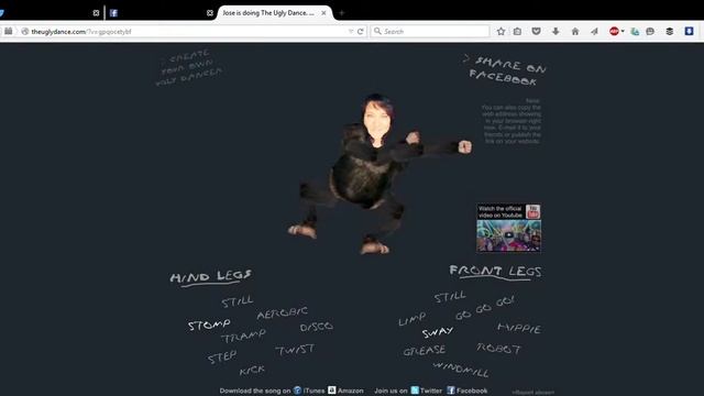 Jose is doing The Ugly Dance Don't miss it! Mozilla Firefox 05 08 2015 09 56 10 смотреть онлайн