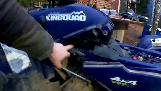 Экстренная помощь не заводится Suzuki Kingquad