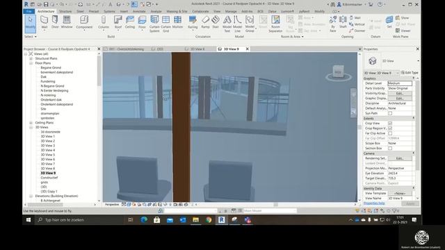 REVIT - Walkthrough door model смотреть онлайн