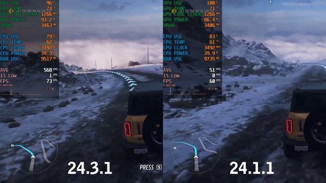 AMD Driver 24 1 1 VS AMD Driver 24 3 1 Test in 4 Games смотреть онлайн