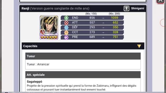 NEW BLEACH BRAVE SOULS : STATS DE LA GUERRE SANGLANTE PARTIE 3 : RUKIA OMG?! смотреть онлайн
