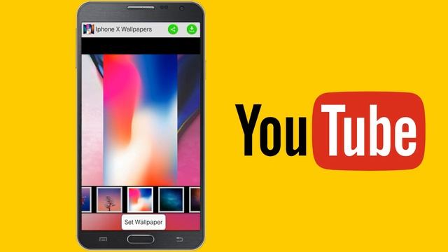 IPHONE X WALLPAPER USE ANY ANDROID MOBILE #TRENDING APPS смотреть онлайн