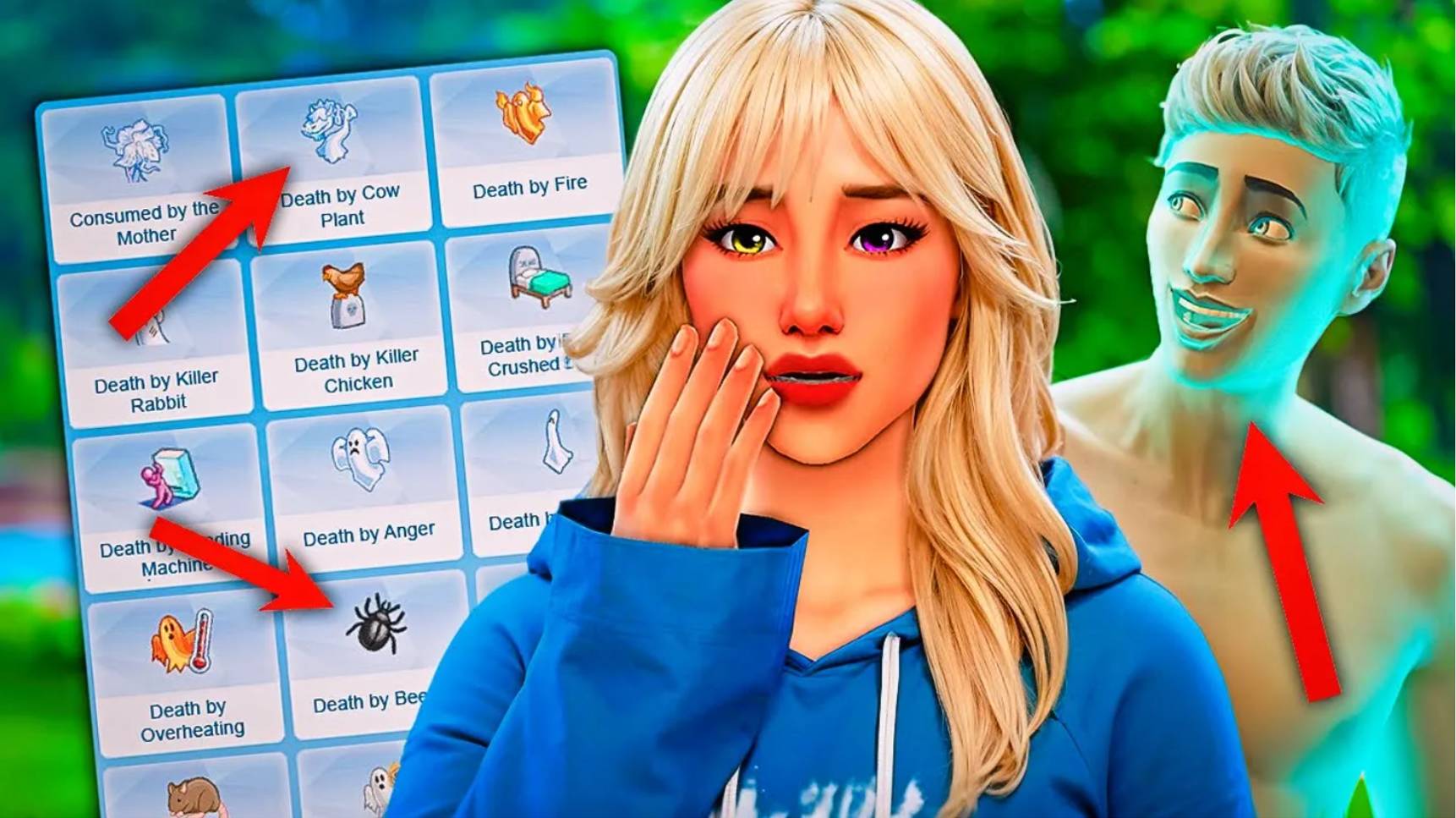 ГЛОБАЛЬНОЕ БЕСПЛАТНОЕ ОБНОВЛЕНИЕ В СИМС 4! ОБНОВЛЕНИЕ ПРИЗРАКОВ, ГИБРИДЫ // The Sims 4 смотреть онлайн