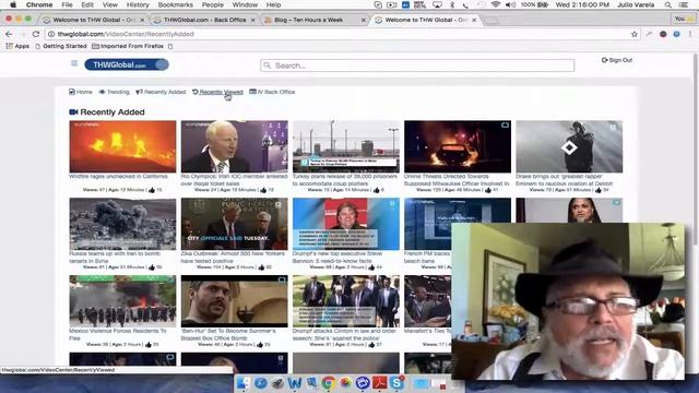 THW Global short chat Julio papijulio Varela 8 16 16 смотреть онлайн