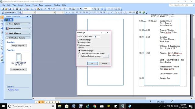 HOW TO INSERT NEW PAGES IN MICROSOFT PUBLISHER смотреть онлайн