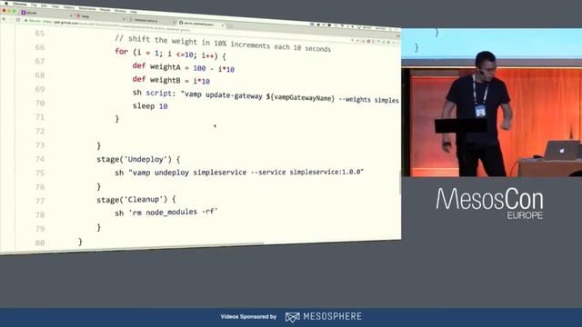 Advanced Deployment Strategies and Workflows for Containerized Apps on DC/OS - Tim Nolet, vamp.io смотреть онлайн