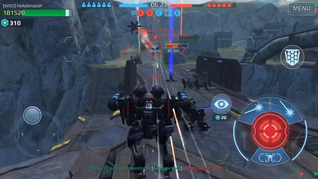 SVGE VS B%M 9-8-19 War Robots IOS смотреть онлайн