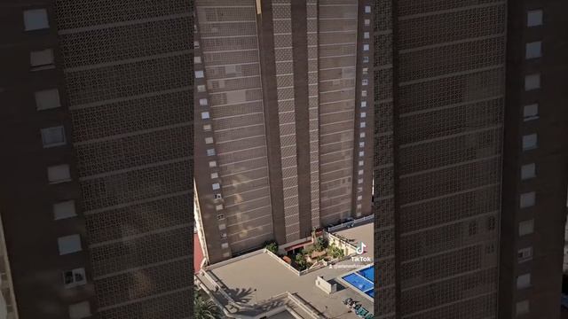 View From Oasis Apartments Benidorm Oct 2023