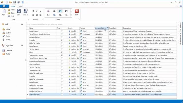 DevExpress WinForms Grid: Introduction to Data Sorting смотреть онлайн