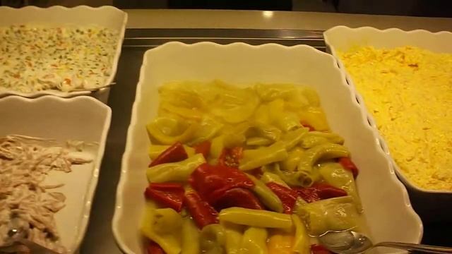 Paloma Family Hotel, Bitez Turkey - Buffet.