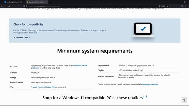 Windows 11 PC Health Check / معرفة استخدام جهازك متوافق مع ويندوز 11 смотреть онлайн