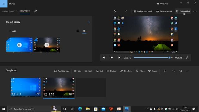 How to combine 2 videos into one using Windows 10's video editor смотреть онлайн