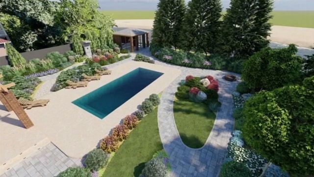 3Д визуализация дизайн-проекта КП Солнечный, Авиагородок. смотреть онлайн