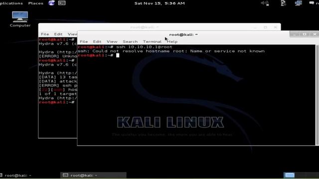 How to Hack SSH & Telnet With Hydra смотреть онлайн