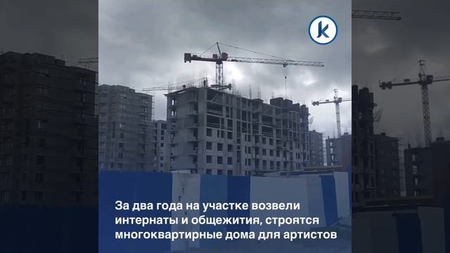 На острове Октябрьском продолжается строительство музейно-образовательного комплекса смотреть онлайн