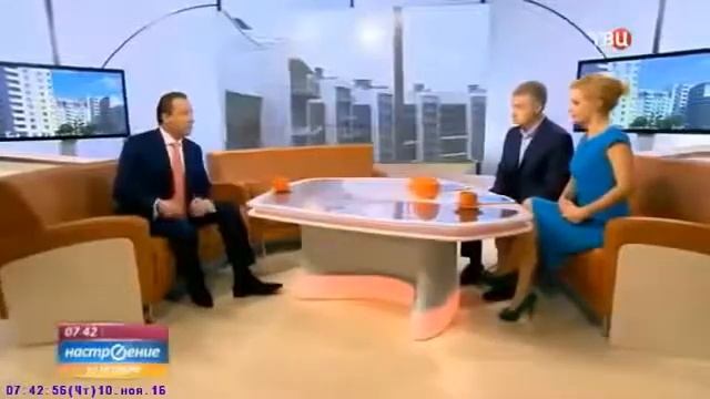 Председатель ЖК 'Best Way' на телеканале ТВЦ, Роман Василенко 10 ноября 2016 г смотреть онлайн
