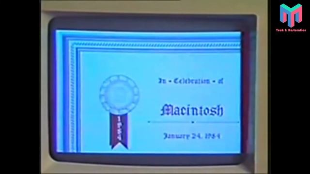 Steve Jobs Introduces The First Mac 1984 (macintosh)