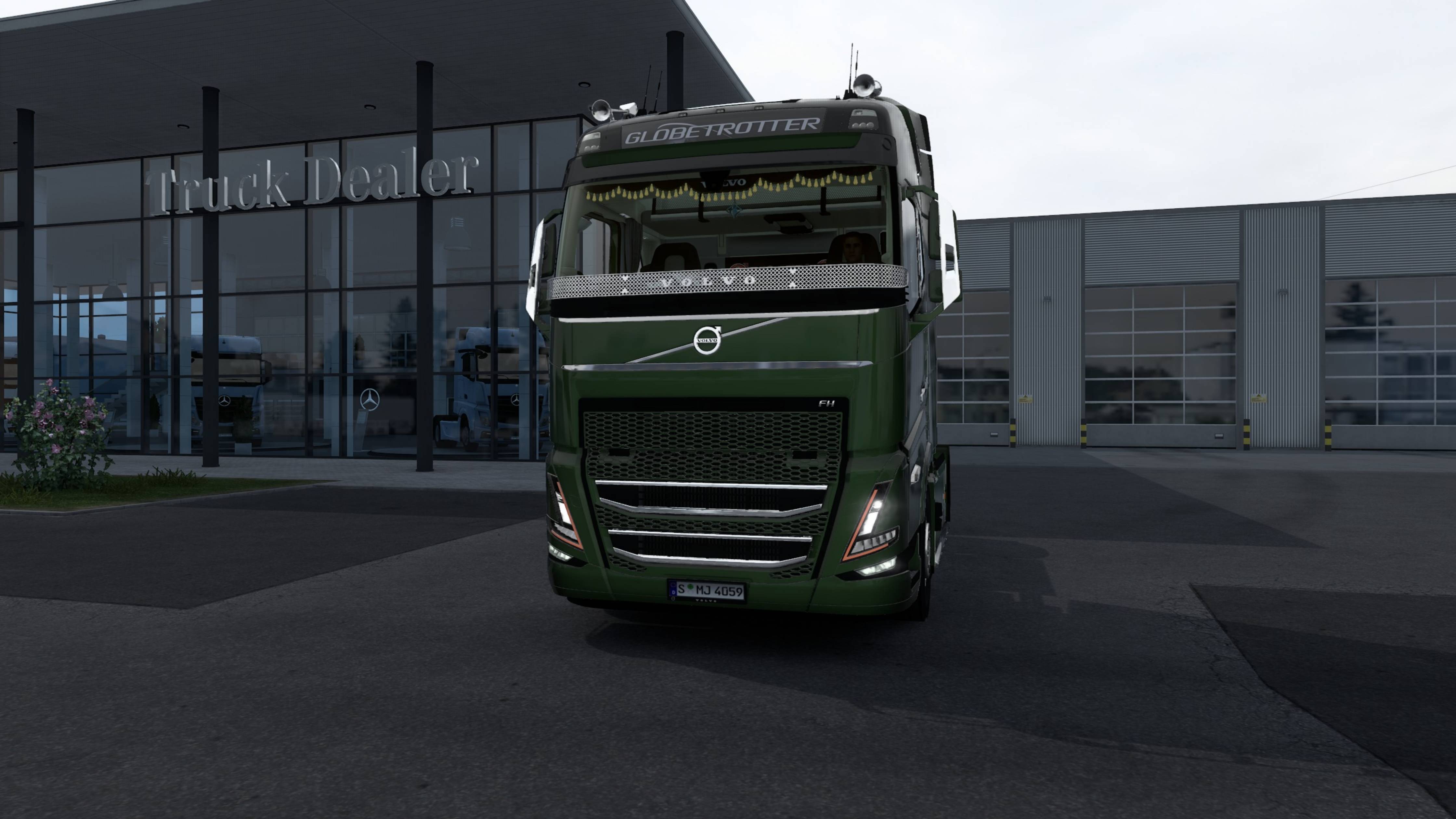 Euro Truck Simulator 2. Конвой. Volvo FH смотреть онлайн
