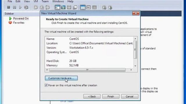 Centos on Vmware смотреть онлайн