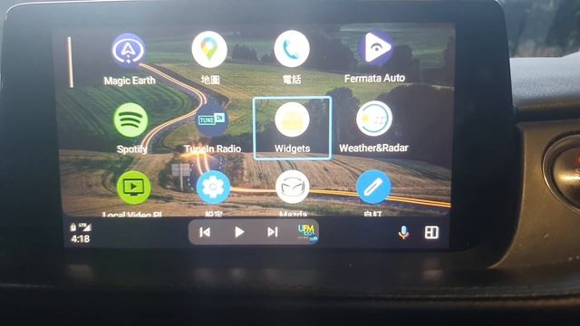 Widgets for Android Auto смотреть онлайн
