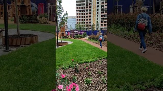 Экскурсия во двор ЖК "Парк столиц" смотреть онлайн