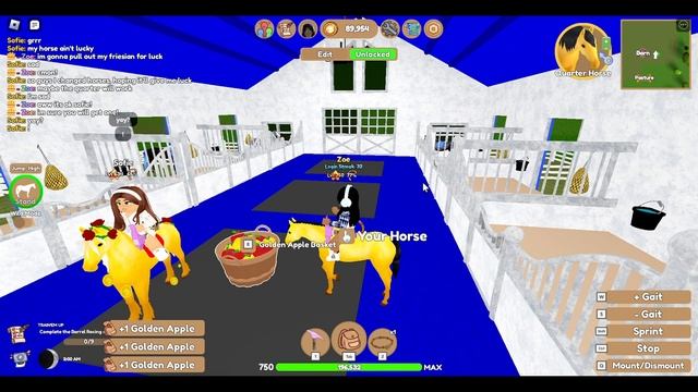 Turning In 2,000 Apples To The Golden Apple Basket! w/ Sofie!!! |WHI Roblox смотреть онлайн