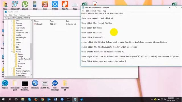 How to Disable Windows 10 Auto Update смотреть онлайн