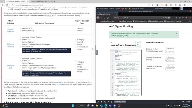 #TryHackMe #AdventofCyber Day 18 - Lumberjack Lenny Learns New Rules смотреть онлайн
