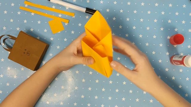 Оригами ПАКЕТ из бумаги ДЛЯ ПОДАРКА/Бумажный пакет/DIY BOLSAS De Papel Para Regalo PAPER BAG ORIGAMI
