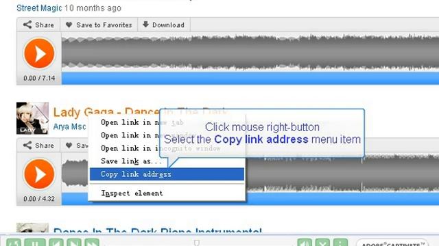 How to download lady gaga "Bad Romance" from soundcloud.com смотреть онлайн