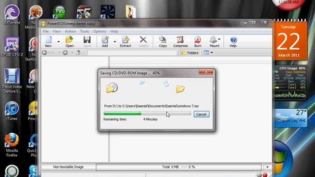 how to make a image file of windows 7 from disc смотреть онлайн
