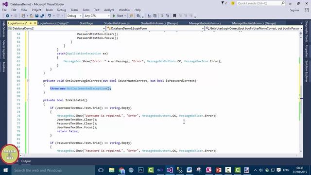 P(17) C# Database Tutorial In Urdu - How to create Login Screen смотреть онлайн