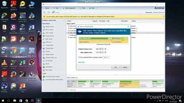 Tutorial mempartisi hardisk menggunakan Acronis Disk Director смотреть онлайн