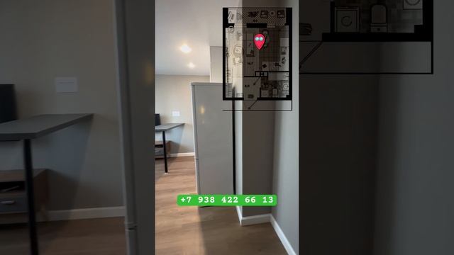 Студия в Краснодаре с видом на озеро! Ремонт в подарок 🎁 ставка от 0,5% на весь срок ! Пишите😉 смотреть онлайн